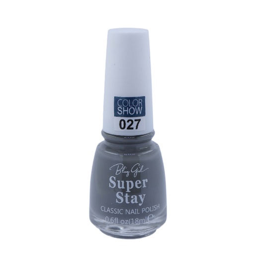 [6342112071856] Bling Girl SUPER STAY CLASSIC NAIL POLISH18ml #027[R2401P03]