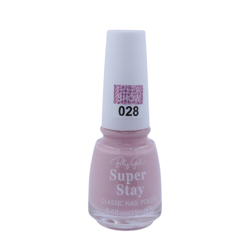 [6342112071856] Bling Girl SUPER STAY CLASSIC NAIL POLISH18ml  #028[R2401P03]