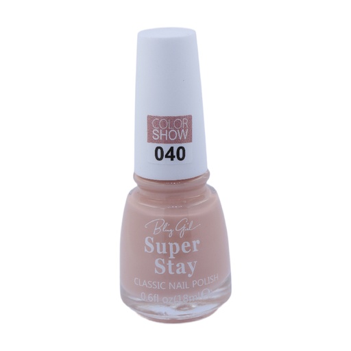 [6342112071856] Bling Girl SUPER STAY CLASSIC NAIL POLISH18ml #040[R2401P03]