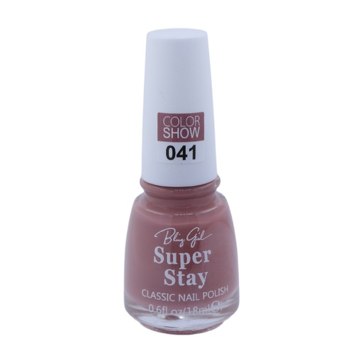 [6342112071856] Bling Girl SUPER STAY CLASSIC NAIL POLISH18ml  #041[R2401P03]