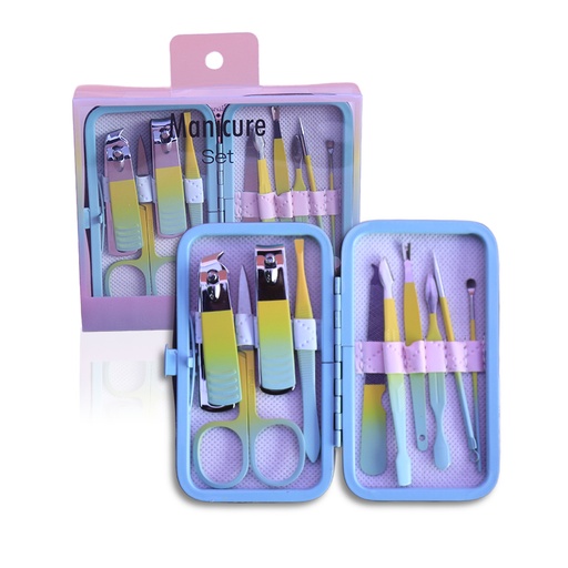 [6372309217576] BLING GIRL PROFESSIONAL MAKE-UP MANICURE SET[R2401P04]