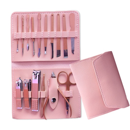 [6372309219594] BLING GIRL PROFESSIONAL MAKE-UP MANICURE SET[R2401P12]