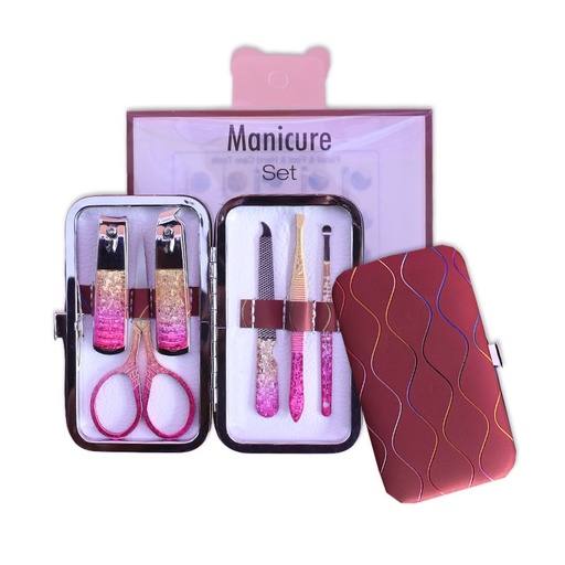 [6372309210737] BLING GIRL PROFESSIONAL MAKE-UP MANICURE SET[R2401P15]