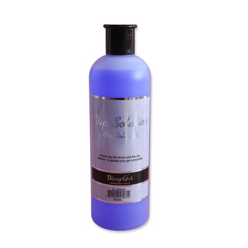 [6322008570670] BLING GIRL SLIP SOLUTION FOR POLY GEL 500ml[R2401P27]