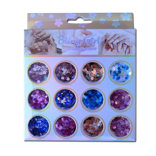 [6312104102868] BLING GIRL SUPPLIES PROFESSIONAL NAIL ART- NEW #009[R2401P80]      