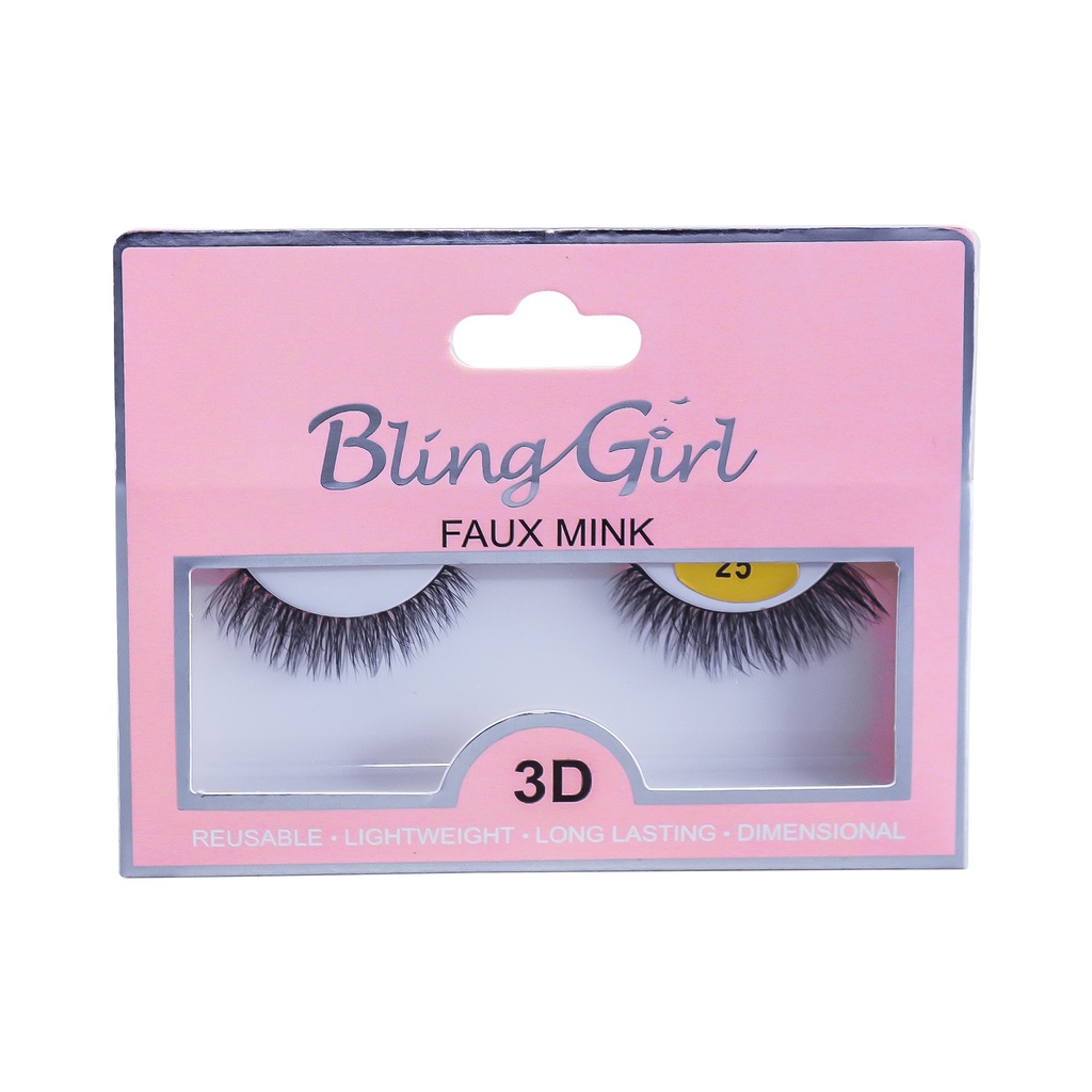 BLING GIRL DIMENSIONAL3D FAUX MINK LASHES [R2402P25] | BlingGirl