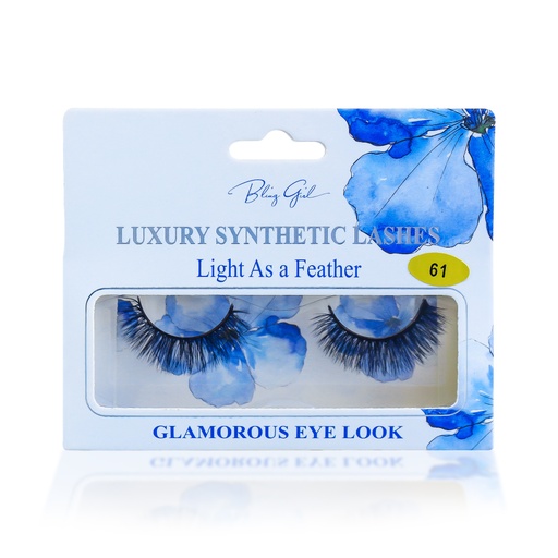[6612305878532] BLING GIRL LUXURY SYNTHETIC LASHES [R2402P27]