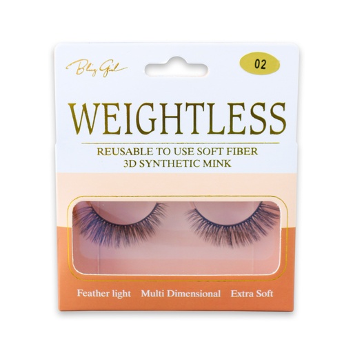 [6612401880934] Weightless 3D Synthetic Mink-02 [S2403P24]