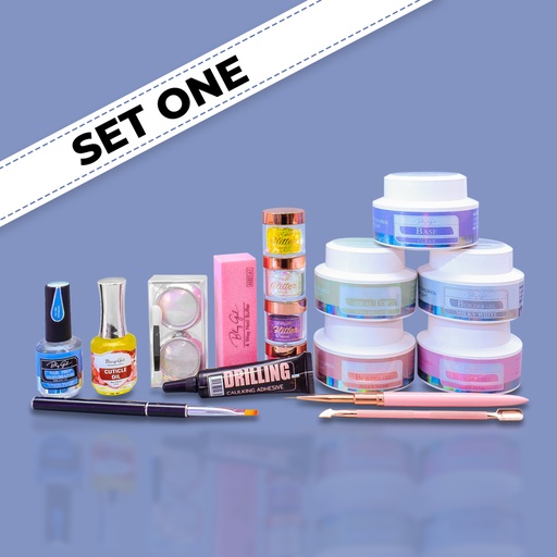 [6342212240417] Builder Gel Glitter Combo [S2404P13]