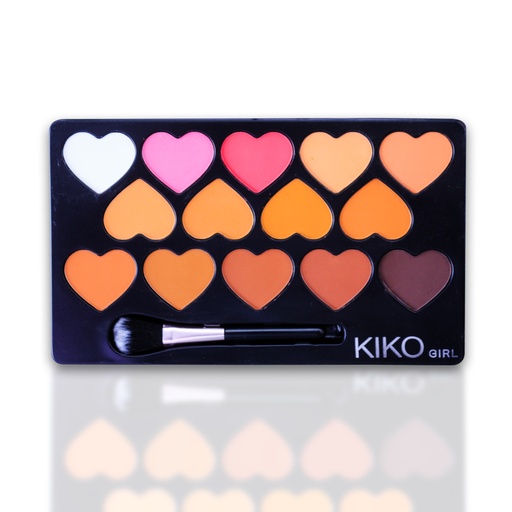 [6972393190771] Kiko Girl 14 Color Face Palette [S2404P39]