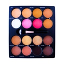 Micolor Blusher, Highlights, Concealer & Powder 16 Color Face Palette [S2404P42]