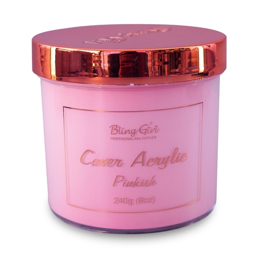 [6312203661976] Bling Girl Acrylic Powder - Cover Pinkish 240G [S09P10]