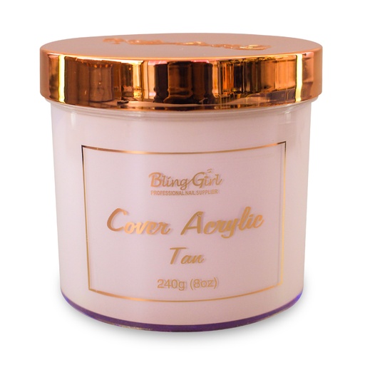 [6312203661976] Bling Girl Acrylic Powder - Cover Tan 240G [S09P10]