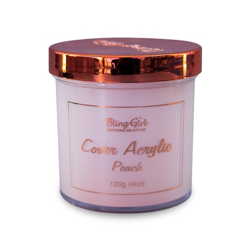 [6312001049808] Bling Girl Acrylic Powder - Cover Peach 120G [S09P10]