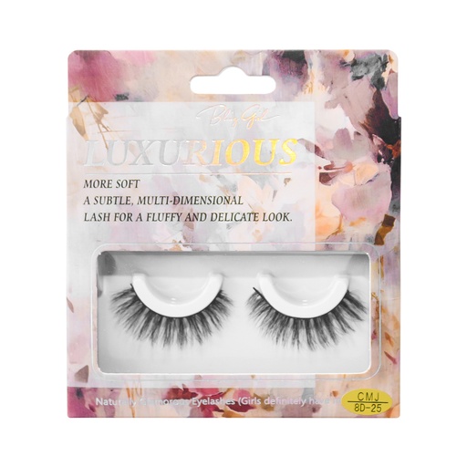 [6612401881252] Luxurious Eyelashes 8D - 25 [S2404P02]