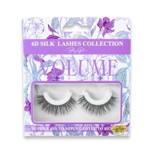 [6612401881399] 6D Silk Lashes Collection Volume 8D-27 [S2403P27]