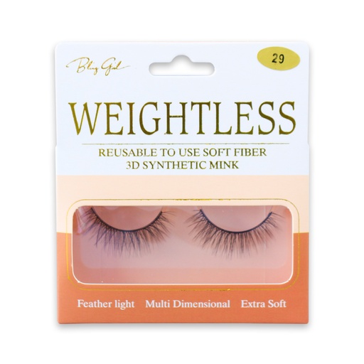 [6612401880934] Weightless 3D Synthetic Mink-29 [S2403P24]