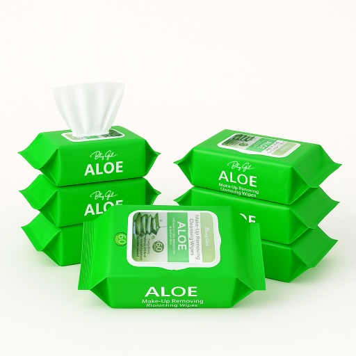 [69244375937232] Makeup Remover Wipes Aloe 25PCS [S2408P08]