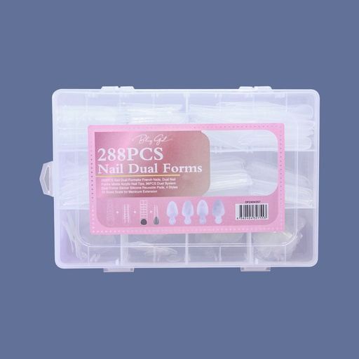 [6362404327553] Nail Dual Forms 288PCS [S2408P15]